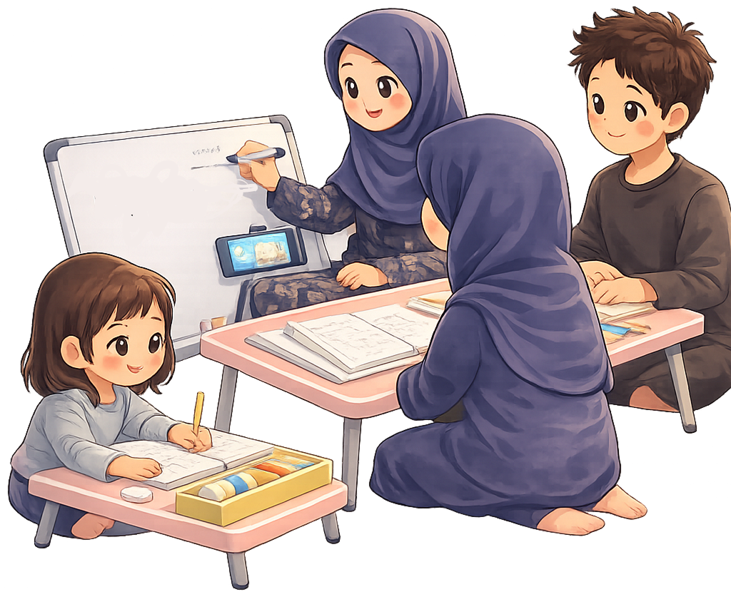 Ilustrasi belajar BEEHIVE